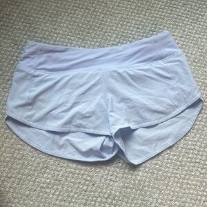 Lulu lemon speed up shorts